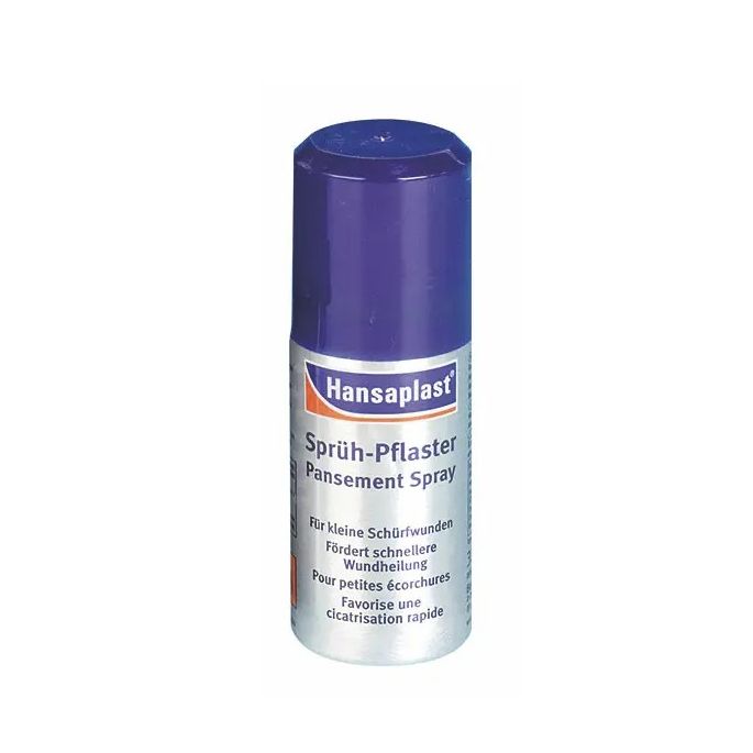 Hansaplast spraypleister voor het afdekken van kleine wonden