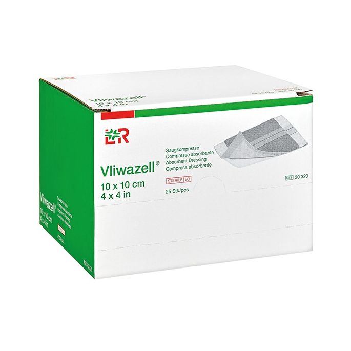 Vliwazell zuigkompres