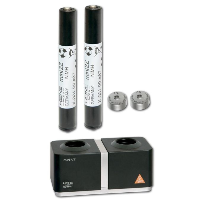 Heine mini NT oplader set voor 2 mini 3000 handvatten