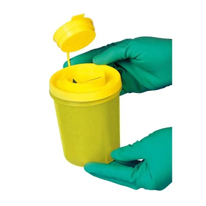 Servobox naaldencontainer 500 ml, 100 stuks
