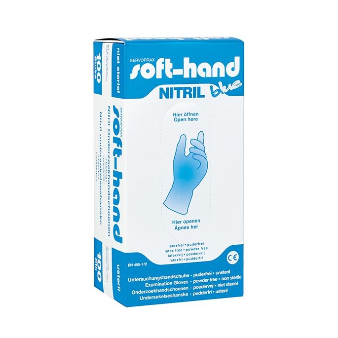 Softhand Nitril Blue handschoenen