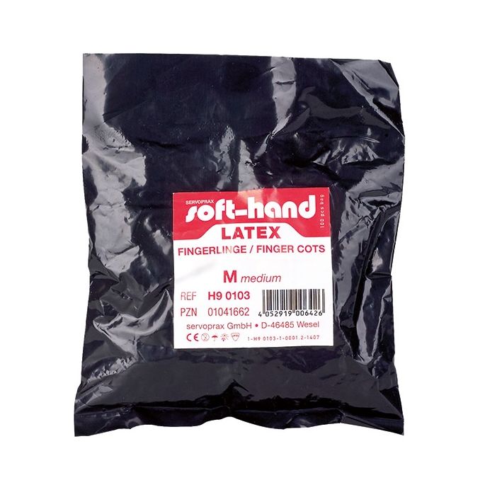 Softhand latex vingerlingen