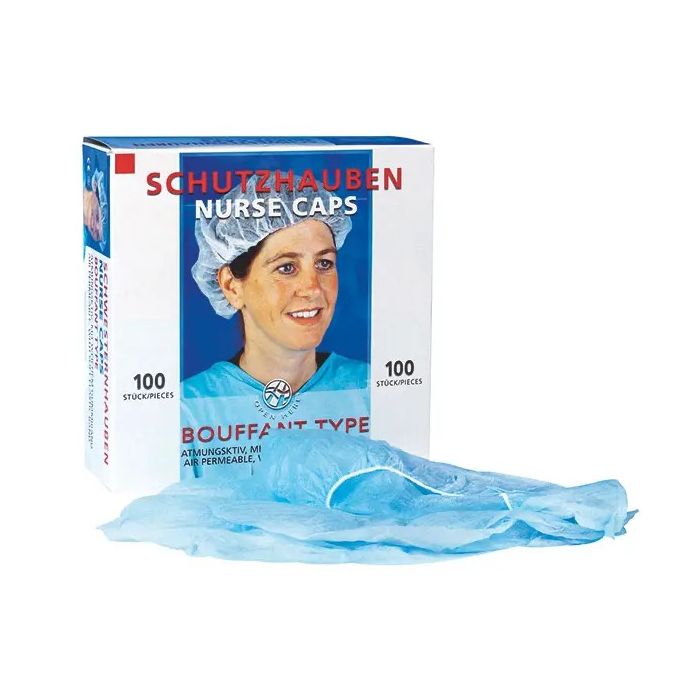 Mediware ronde zusterhoed BOUFFANT van viscose
