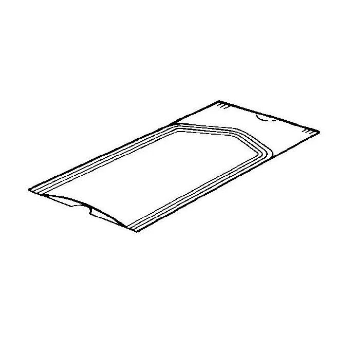 Sterilisatiezakjes zonder zijvouw, 150 x 380 mm, 1000 stuks