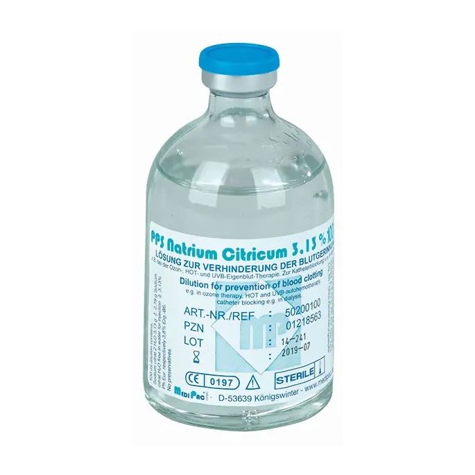 Natriumcitraat 3,13% 10 ampullen x 10 ml