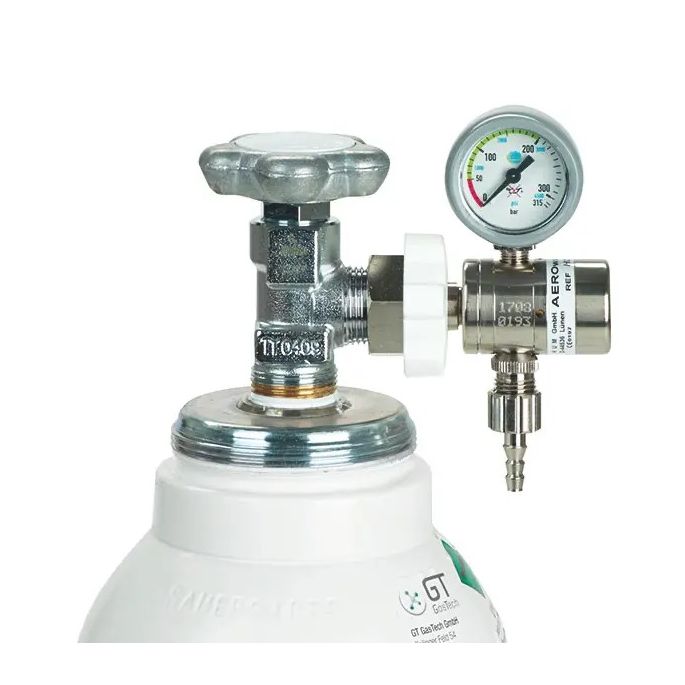 Zuurstof-drukregelaar, constante flow 6 liter/minuut