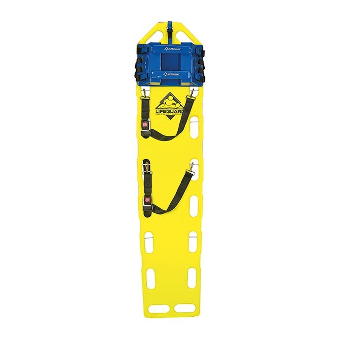 Lifeguard spineboard met Speed Clip Pin