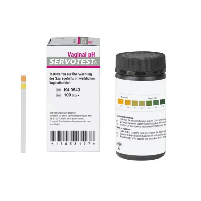 SERVOTEST vaginale pH-teststrips
