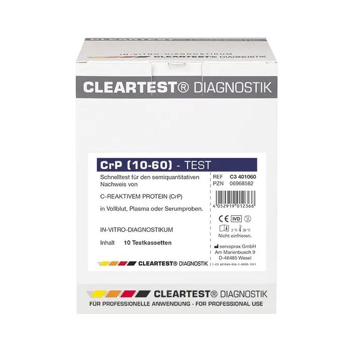 Cleartest CRP HS (10/60) High Sensitive