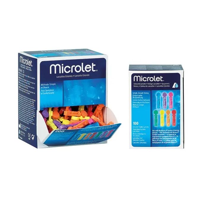 Microlet Coloured lancetten