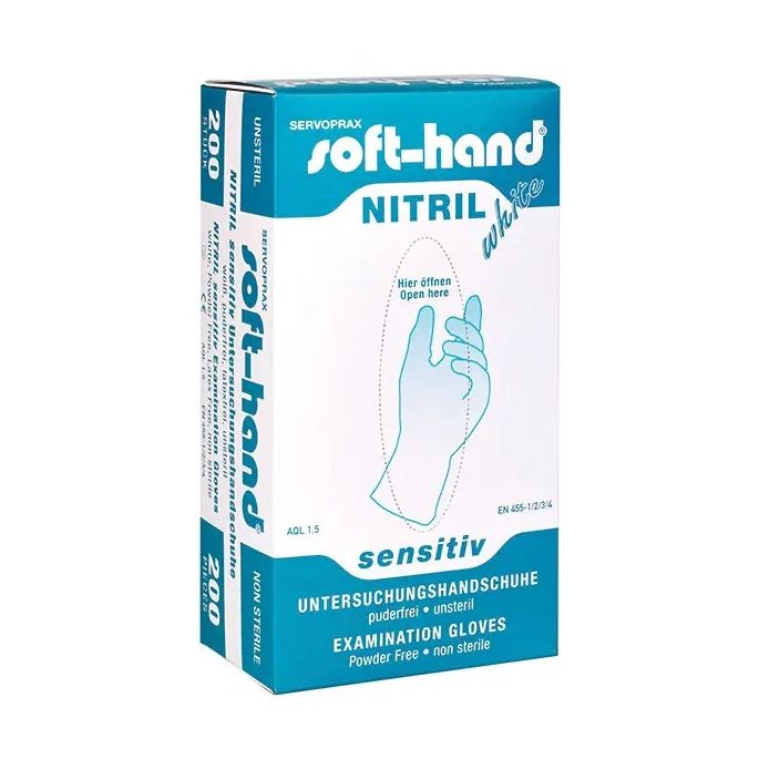 Softhand Nitril White handschoenen