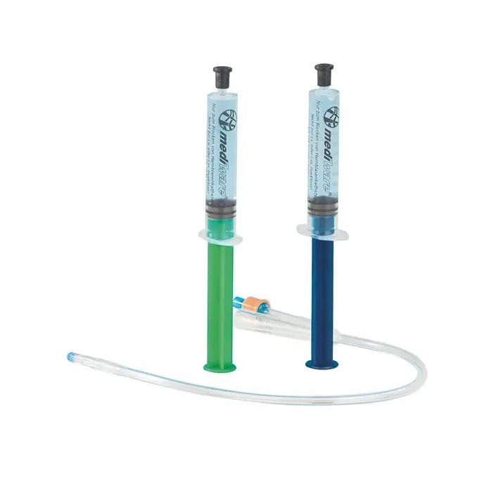 Aqua-Dest spuit 10 ml, gevuld met steriel water, per stuk