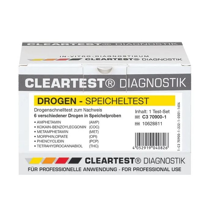 Cleartest drugsspeekseltest KD