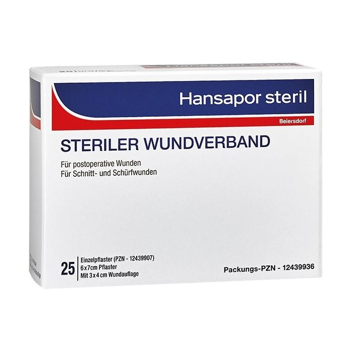 Hansapor steriele wondpleister