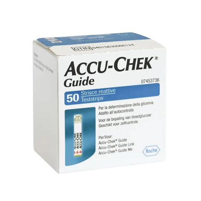 Roche Accu-Chek Guide teststrips, 50 stuks