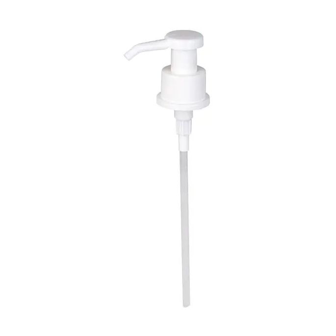 Eenmalige doseerpomp met lange uitloop voor 350 ml en 500 ml flessen