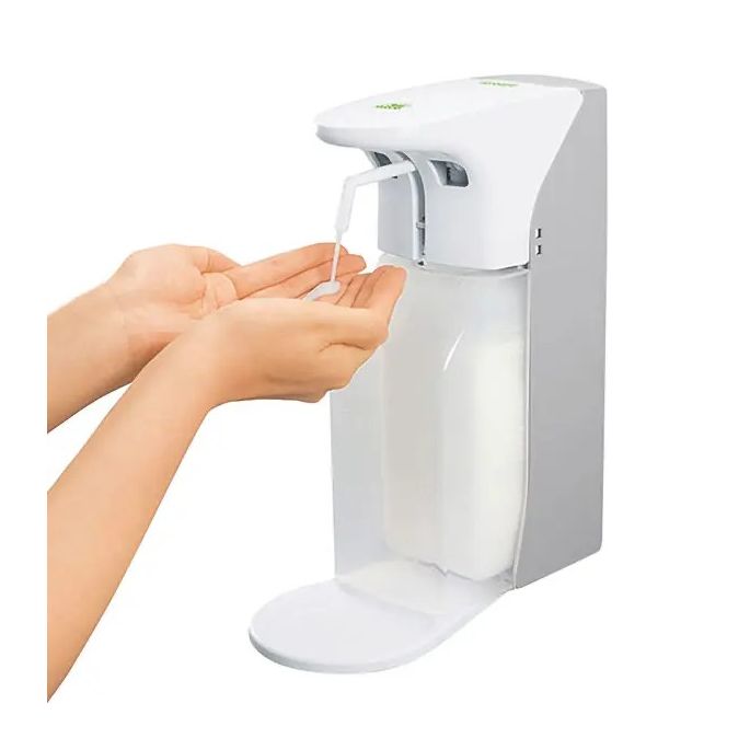 Sensor zeep-/desinfectiemiddeldispenser voor flessen 500/1000 ml