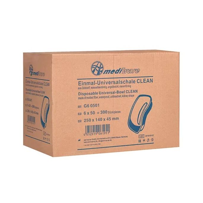 Nierbekken disposable pulp, 300 stuks