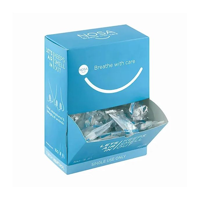 Nosa Anti-Geur Neusfilters Menthol, 100 stuks