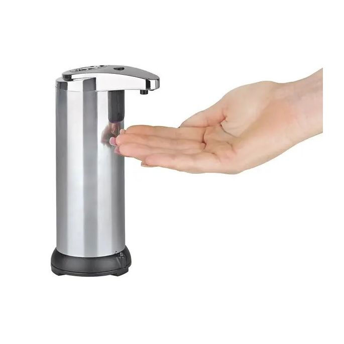 Zeep-/desinfectiemiddeldispenser met sensor