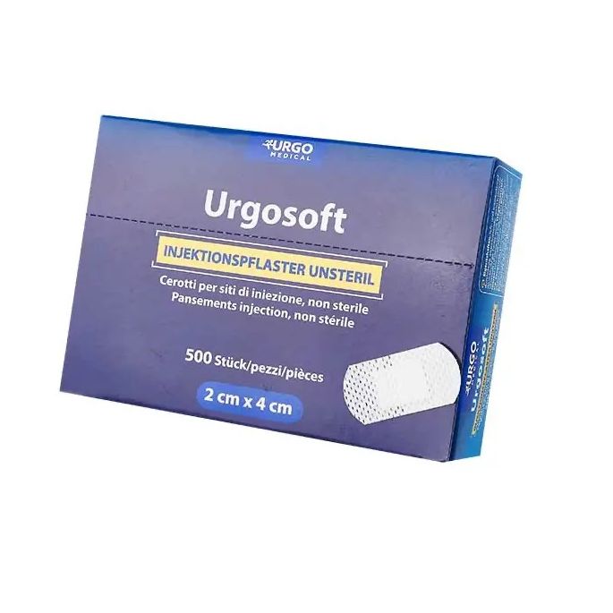 Urgosoft injectiepleister rondom klevend
