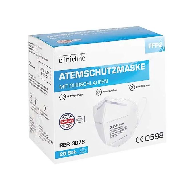 Clinicline FFP2 NR partikel-filtrerend halfmasker