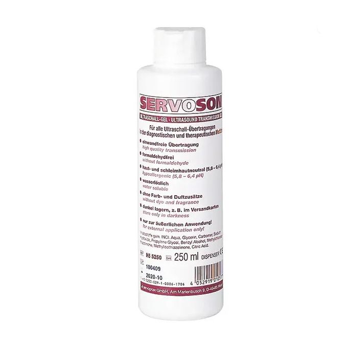 Servoson Ultrasound Gel, 250 ml