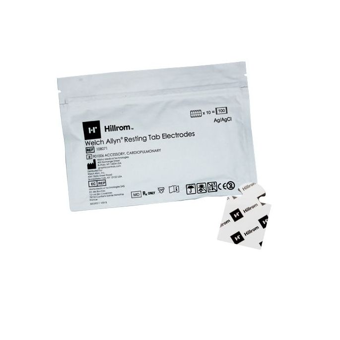 Welch Allyn ECG tabelektrode, 100 stuks