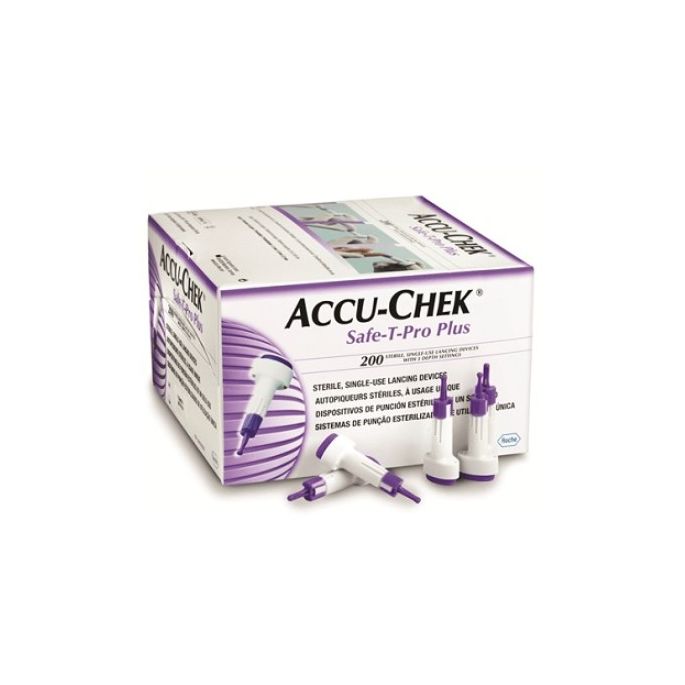 Roche Accu-Chek Safe-T-Pro Plus lancetten, 200 stuks