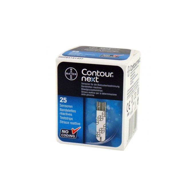 Contour Next teststrips, 25 stuks