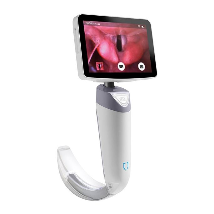 Video-laryngoscoop voor wegwerpspatel