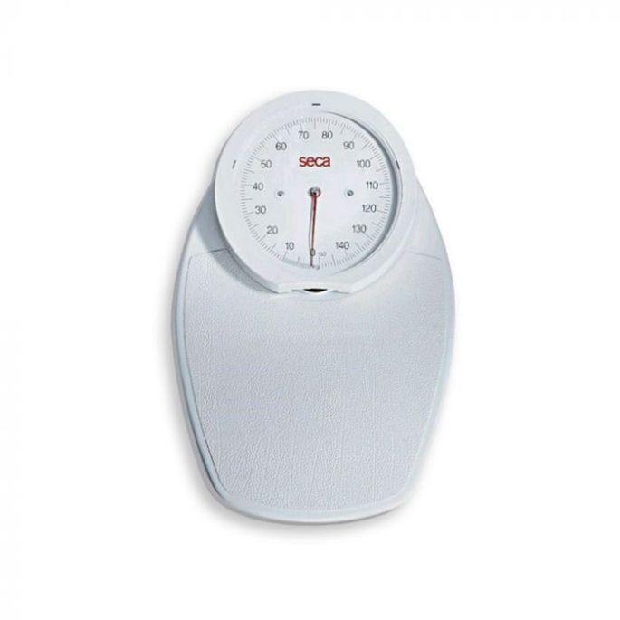 seca 750 Robuuste mechanische vloerweegschaal wit/wit