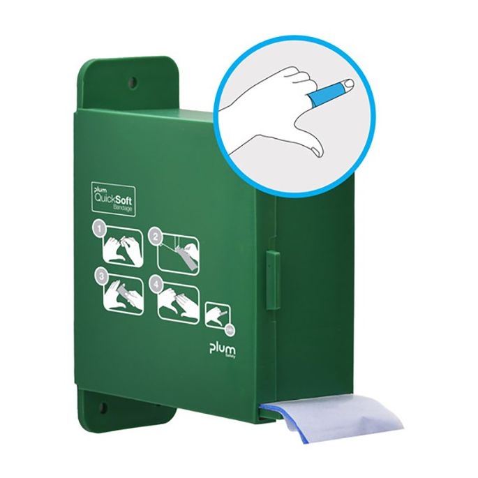 Plum QuickSoft dispenser voor QuickSoft bandages
