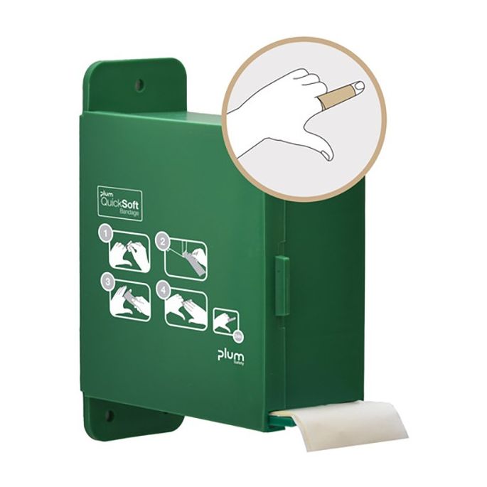 Plum QuickSoft dispenser voor QuickSoft bandages