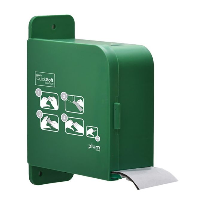 Plum QuickSoft dispenser voor QuickSoft bandages