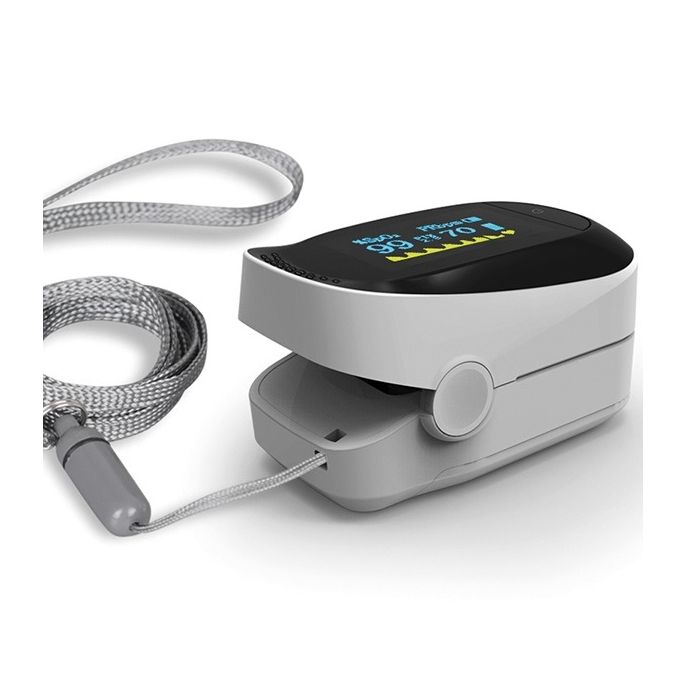 RESQ-Meter vingerpulsoximeter SpO2 en hartslag