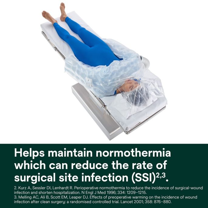 3M Bair Hugger forced-air warmtedeken multi-positie bovenlichaam 61 x 198 cm, 14 stuks