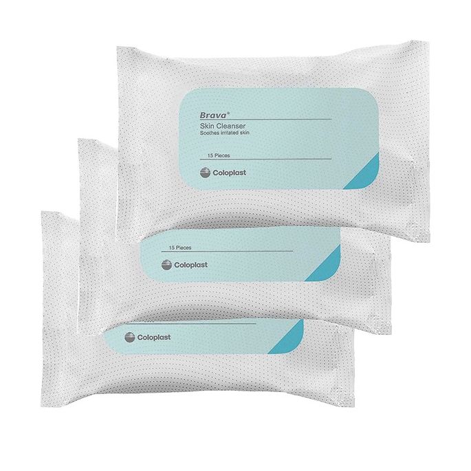 Coloplast Brava huidreinigingsdoekjes met provitamine B5
