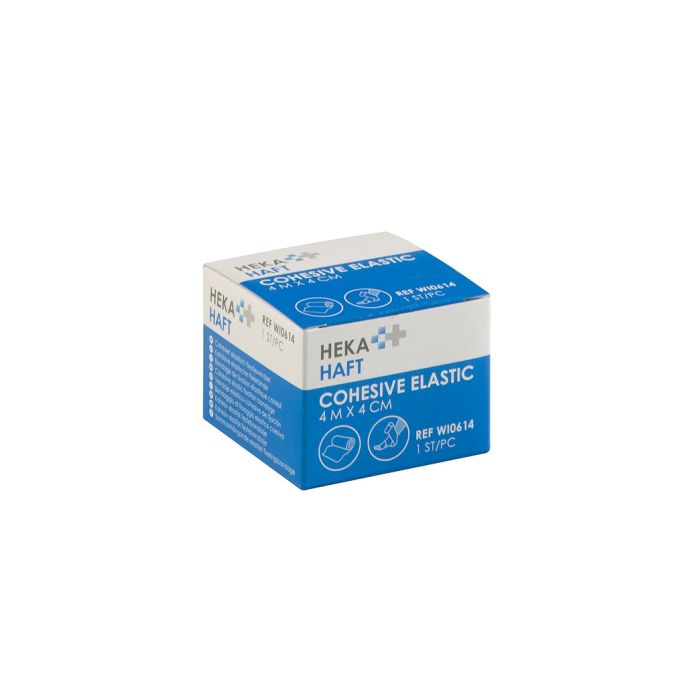 HEKA Haft Cohesive windsel 4 m x 4 cm, 5 stuks