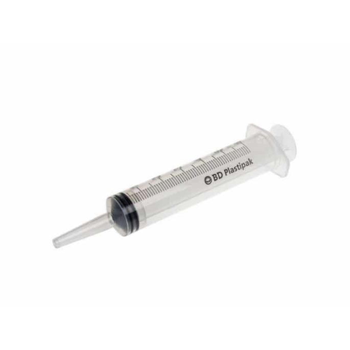 BD Plastipak 3-delige injectiespuit met kathetertip 50 ml, 60 stuks