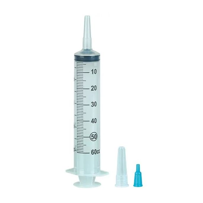 Mediware katheterspuiten 60 ml, 50 stuks
