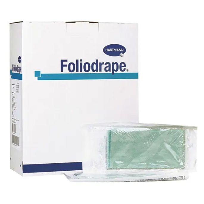 Foliodrape Protect gatdoek, 45 x 75 cm, Ø 7 cm, per stuk