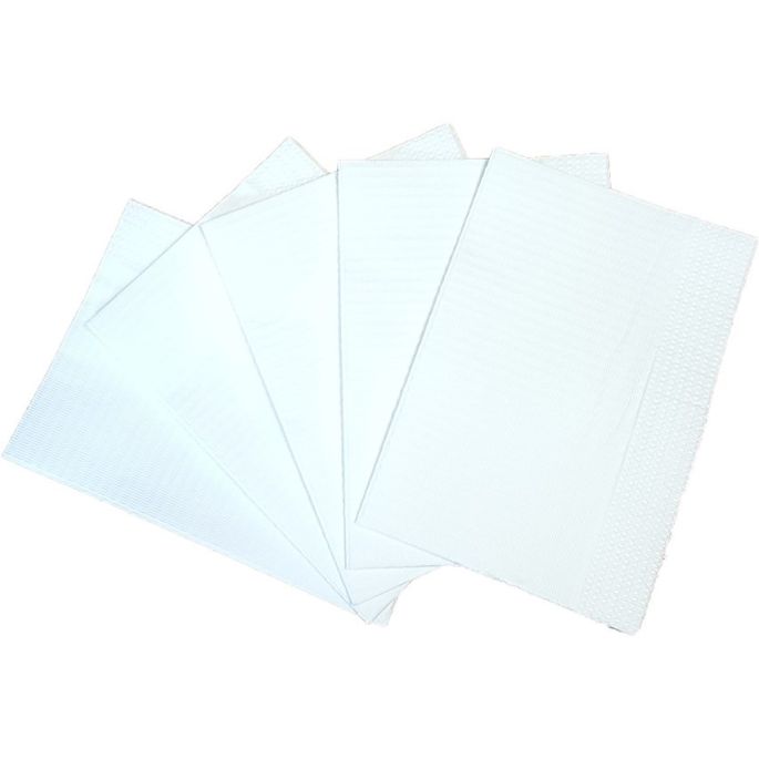 Beschermdoeken wit, 500 stuks