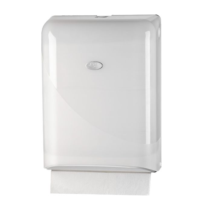 Pearl White handdoekdispenser, Z-vouw