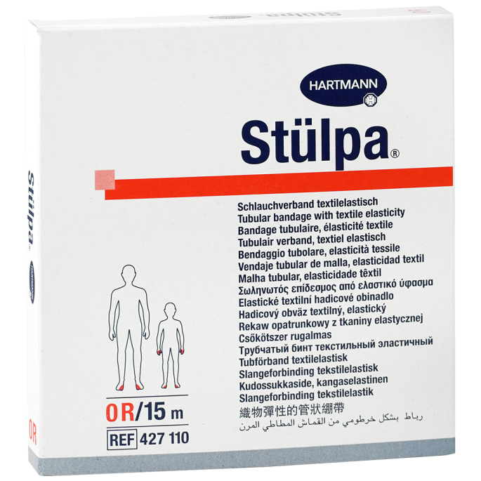 Stülpa buisverband maat 0 R, 1,5 cm x 15 m