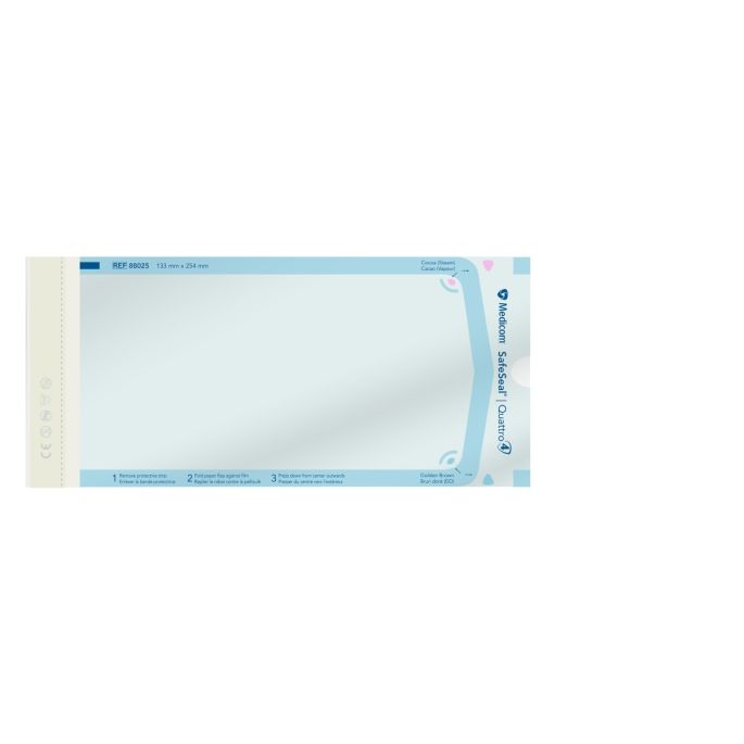 Medicom Self-Seal sterilisatiezakjes, 133 x 254 mm, 200 stuks