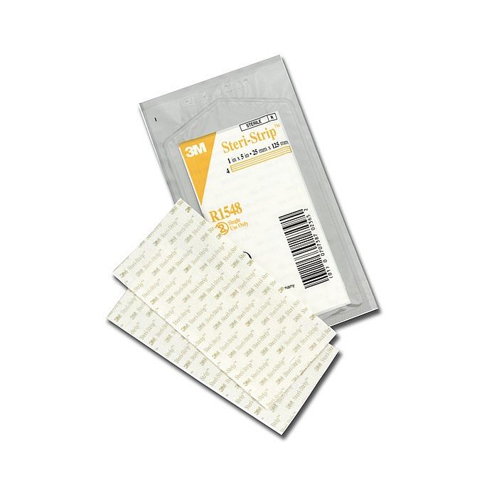 3M Steri-Strip wondsluitingen 25 x 125 mm, 4 strips