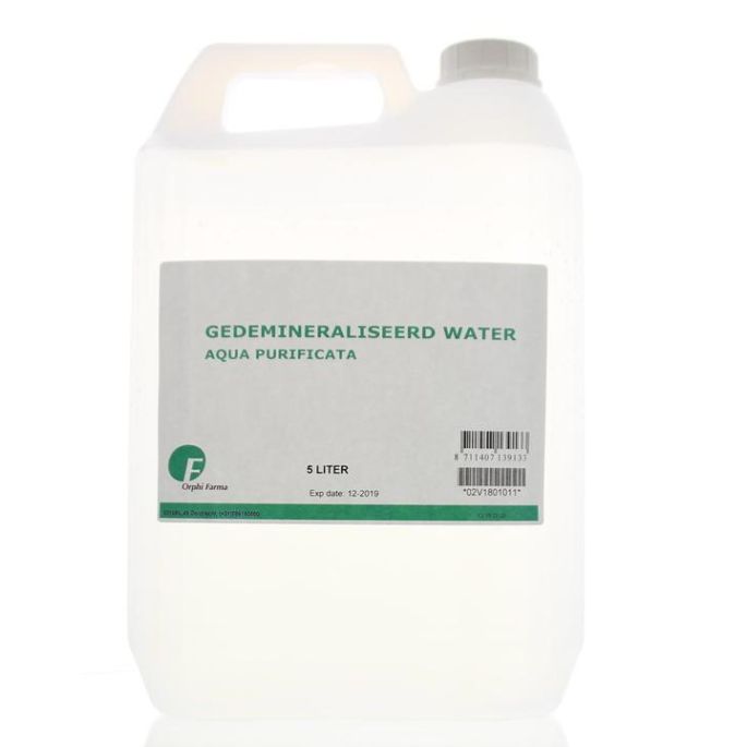 Water gedemineraliseerd 5 liter