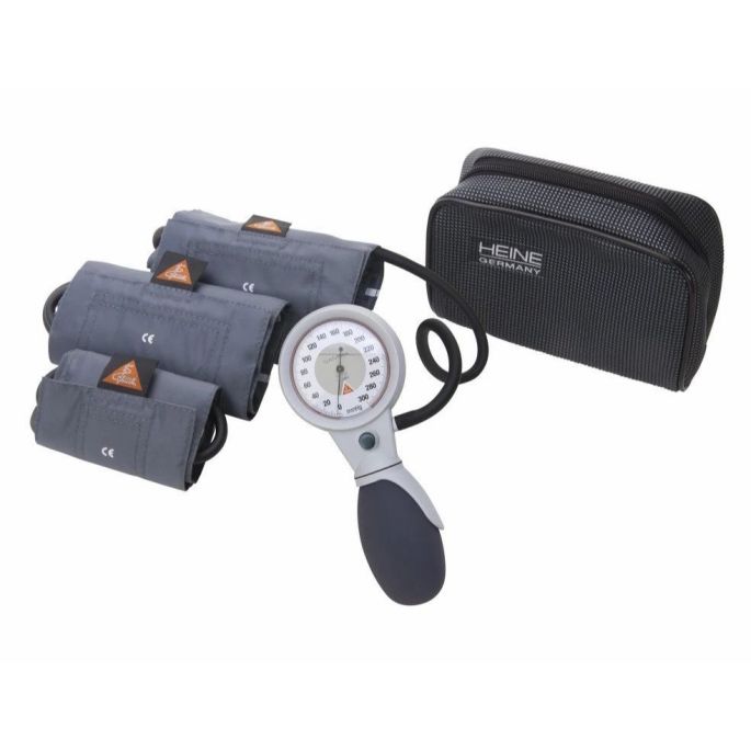 Heine GAMMA GP bloeddrukmeter met manchet voor volwassenen, in ritstas
