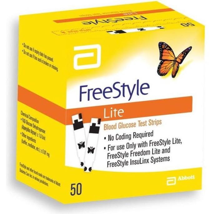 FreeStyle Lite teststrips, 50 stuks